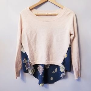 Anthropologie Moth High Low pullover Sweater S